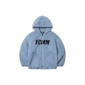 매장정품 에프씨엠엠 FCMM 빅로고 플리스 점퍼 - 스카이 블루 FC735700SB 184859