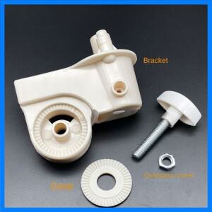 바닥 선풍기 로커 모터 브래킷 팔꿈치 연결 선풍기 범용 액세서리 1 세트