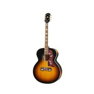 깁슨 J-200 영감을 숙성된 빈티지 광택 에피폰, 점보 어쿠스틱 일렉트릭에서 받은 선버스트