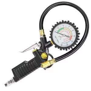 공기압 펌프 측정 자동차정비 건타입 타이어 공기주입 에어게이지