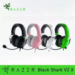 Razer BlackShark V2 X 헤드폰 유선 게임용 헤드셋 7.1 서라운드 사운드 - PS4PS5 Switch Xbox용 게임