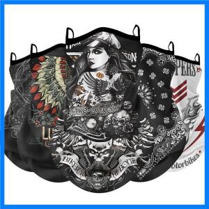 GPCROSS Balaclava 오토바이 페이스 마스크 통기성 스카프 다기능 하프 페이스 마스크 스노우 보드 넥 트라