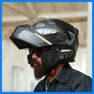 모듈형 플립 업 풀 페이스 헬멧 성인 남성 및 여성 오토바이 헬멧 듀얼 바이저 DOT 승인