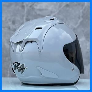 남녀 공용 오픈 페이스 헬멧 ECE 인증 램4 시멘트 그레이 하프 헬멧 여름 시즌 레이싱 헬멧