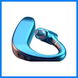 블루투스 싱글 이어 훅 헤드폰 무선 스포츠 이어버드 땀 저항 운동용 러닝용 편안한 착용감 완벽한 선물