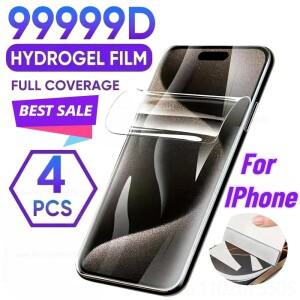 [호환품]iphone 호환 12Mini 호환 13/14 Promax 8/7 Plus 풀 커버리지 화면 보호기 16/15 16E 용 4Pcs HD