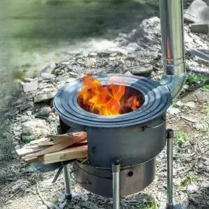 옛날화로대 시골 화덕 불멍 옛날 장작 숯불 난로 전원주택