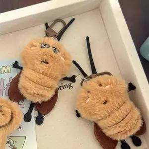 바퀴벌레 귀여운 인형 바선생 열쇠고리 굿즈 가방 꾸미기 장식 백꾸 백참 액세사리