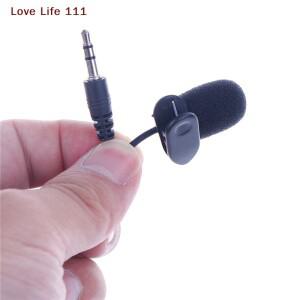 [호환품] 3.5mm 미니 소형 호환 스튜디오 음성 마이크 클립(PC 데스크탑 노트북용) 1.5M