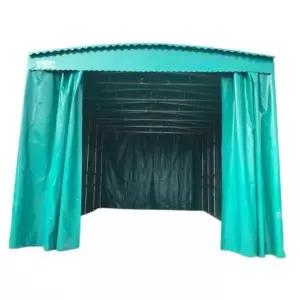 대형 자바라천막 물류 공장 자바라 야외행사 3m 천막 주차장