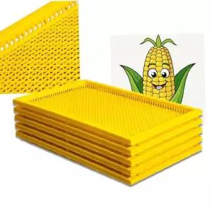 플라스틱 농산물 고추 건조 채반 타공 곡물 사각 물빠짐 소쿠리 업소용 대 5개