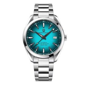 [미국배송] 파가니 디자인 남성 자동 시계 일본 NH35 무브먼트 사파이어 유리 스테인리스 스틸 브레이슬릿 100미터 방수 스포츠 시계...