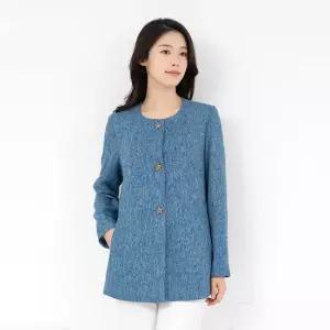 엄마옷 라운드 보카시 자켓 1GHJ24408 중년여성 마담 60 70대  빅사이즈 할머니