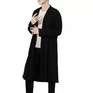 남자 가디건 오버핏 롱가디건 겨울 가디건 남자 두꺼운 니트 남자