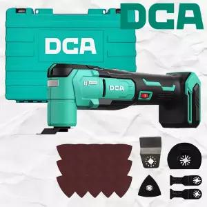 DCA 20V 충전 멀티컷터 다용도 만능 전동 커터 속도 조절 커터기 AMDM20 베어툴