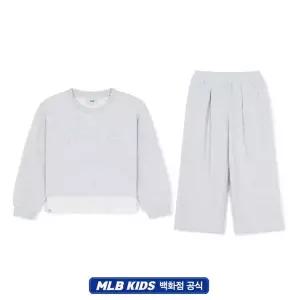 갤러리아 MLB엠엘비키즈 스포티브 애슬레저 레이어드 맨투맨세트(7FS2A0261-50M