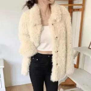 [다잇템] 여자 덤블 하프 카라 크림색 빅사이즈 자켓_23999968_588872