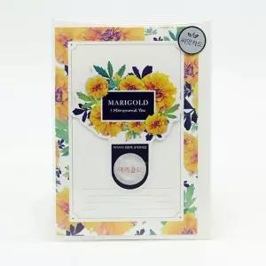 플라워씨드스틱 꽃씨앗 메리골드 씨앗카드 메리골드플라워카드 (WFJ735Z)