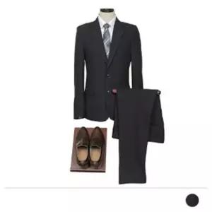 고품질 선물 신상 더블수트 코디 정장수트 남성슈트 투버튼 (WFJREU9)