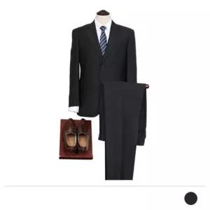 고품질 기본정장 남자정장 30대 신입 더블수트 직장 원버튼 (WFJRF2D)