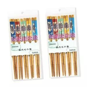 직선원목젓가락 라면 튀김 부담적은 가벼운 선물용젓가락 2세트 잉어 (WFJ6YJ6)