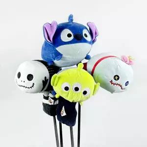 디즈니 캐릭터 인형 골프 드라이버 헤드커버