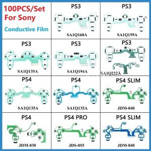 [호환품]PS3 PS4 용 100Pcs 소니호환 호환호환 PS2 JDS 030/040 키패드 플렉스 케이블 전도성 필름 PCB 버