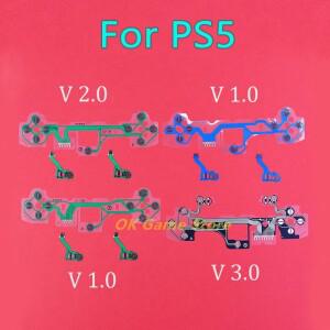 [호환품] 전도성 필름 LR 크로스 키 플렉스 단추 리본 케이블 Playstation5 PS5 V1 V2 V3 수리 부품 액세서