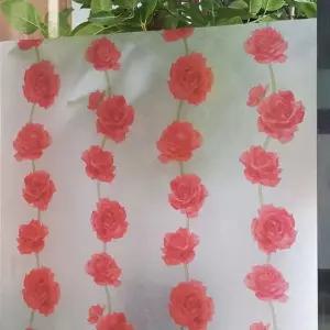 유리창시트지 장미덩쿨 WBHPG31814 1m x