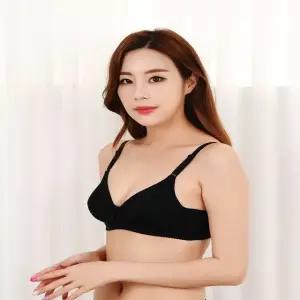 인견 자연섬유 여성 노와이어 브라 B컵 (WFJ68SW)