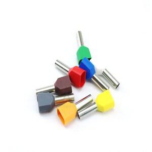100PCS TE1508 냉간 TE1510 구리 배선 유형 튜브 TE1512 라인 연결 사전 압착 단자 절연