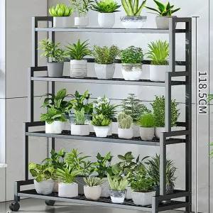 철제 화분정리대 받침대 스탠드 베란다 다이 다육이