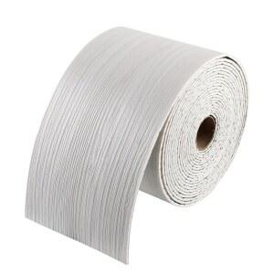 10M 미러 프레임 테두리 필 앤 스틱, 32.81피트 x 3.94인치 PVC 방수 벽지 스티커 트림 모던 스틱 테이프, 침실 욕실 주방용 텍스처 월 장식 테두리(화이트 메이플 그레인)