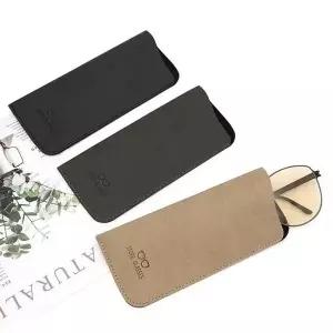 고급 안경집 선글라스 무지 가죽 데일리 패브릭 안경케이스 (WFJSG85)