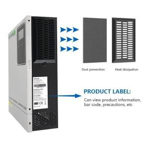 OEM 지능형 140A 48V 충전기 레귤레이터 PV 입력 500v MPPT 태양광 컨트롤러