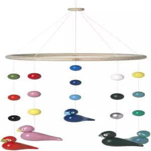 케이 보제센 베이비 이동식 나무 피규어 멀티컬러 18.5인치 H x 9.3인치 D 선물 상자 포함