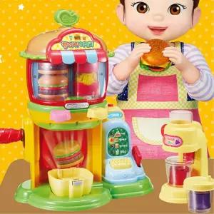 콩순이 햄버거가게놀이 음식 미니어처세트 소꿉장난 유치원