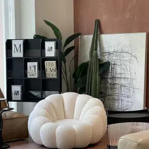 1인 호박 쇼파 1인용 화이트 싱글 디자인 방수 카페 클라우드