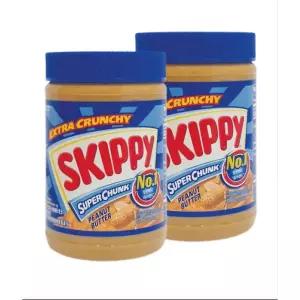 청정원 스키피 땅콩버터 청크 462g 2개 아침식사 브런치 잼