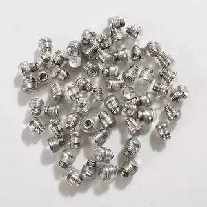 애견미용가위 커브 100 개/ 헤어 가위 액세서리 머플러 소음 데드너 사운드 제거기 소음기 투명 톱 품질