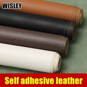 인조가죽시트지 가죽 수선패치  100/250cm 자기 접착제 PU 수리 패치 자동차 좌석 소파 패브릭 스티커 테이