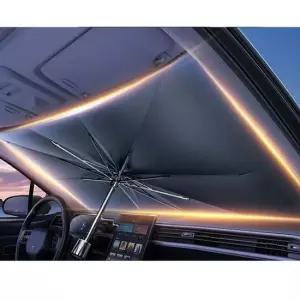 자동차 햇빛가리개 차량 앞유리 가리개 자외선차단 우산형 햇볕가림막 원터치 운전석 각도조절