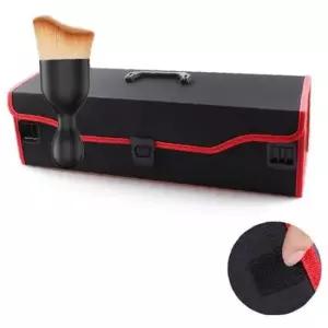 차량 트렁크 정리함 세차용품 수납함 브러쉬 세트