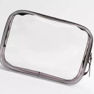 사각 투명 파우치 17x12cm 클리어 선물 이너백 다용도