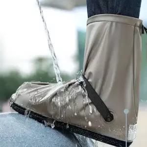 신발 방수커버 지퍼형 장마철 신발 보호 실리콘 덮개 슈즈 레인커버 워터슈르프 비올때신발 실리콘신발덮개