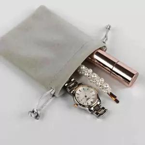 스트링 파우치 화장품 미니 복조리 천 벨벳 주머니