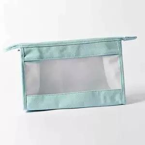 블루캔버스 파우치 화장품파우치 천파우치