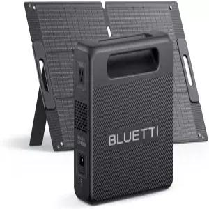 블루티 핸즈프리 태양광 발전기 1대(100W 패널 포함) 268.8Wh 300W LiFePO4 배터리 5개의 출력 포트 캠핑용