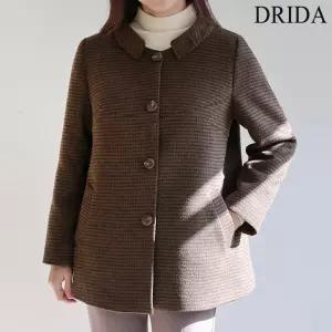 [드리다]드리다 겨울 차이나 울 하이넥 빅사이즈 정장 자켓 40-50대 미시 중
