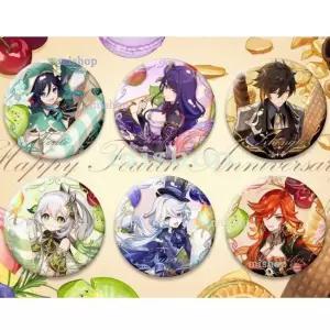  원신뱃지 6종 풀세트 Genshin Impact